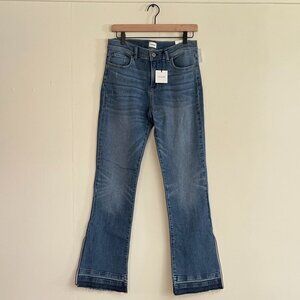 NWT Sneak Peek Denim Split Hem Flare Jeans Size 9